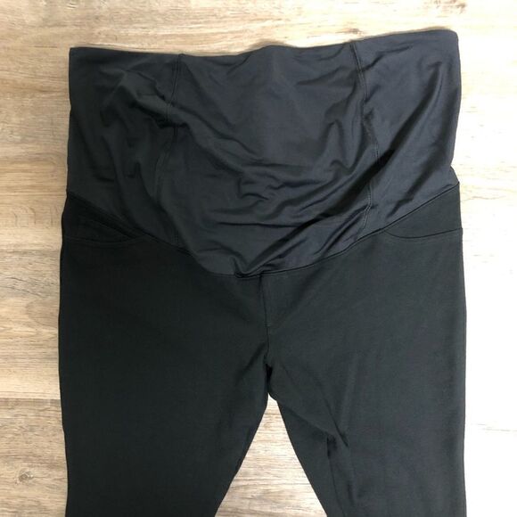 Isabel Black Maternity Pants Size L - Picture 2 of 6